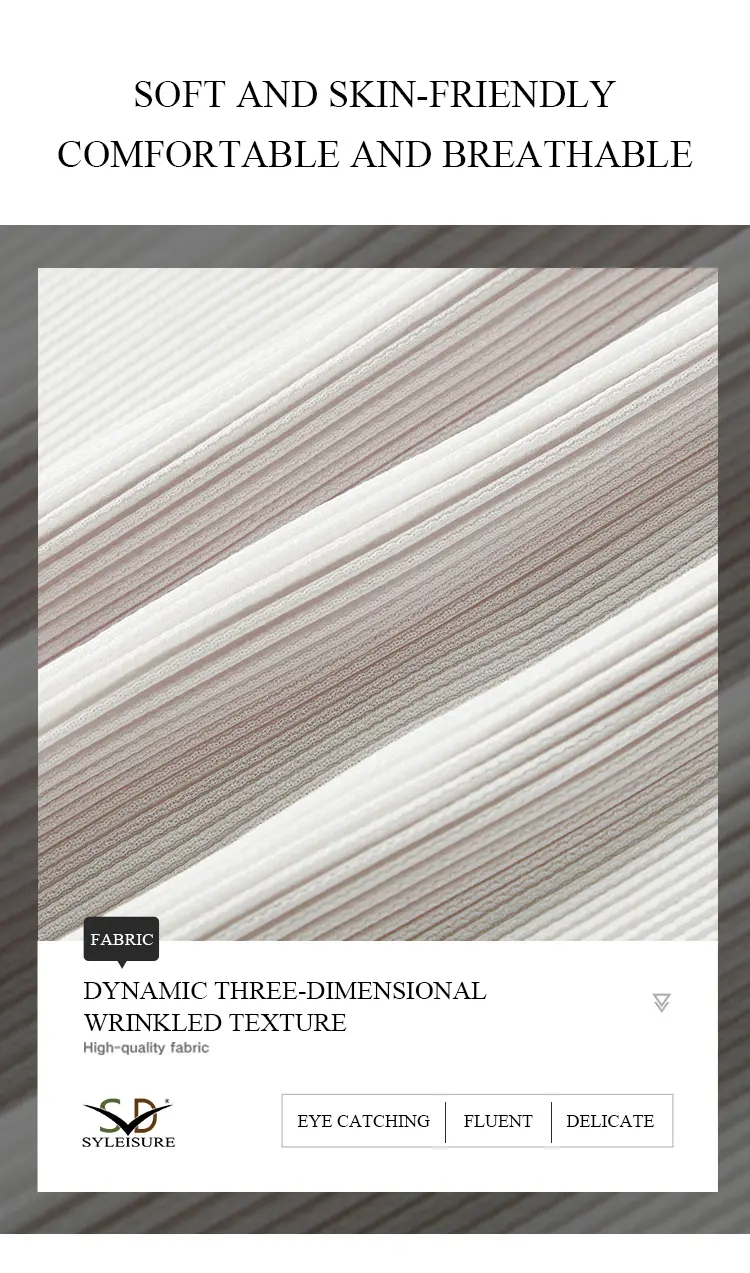 Women's Pleated Short - Sleeve Mock Neck Top (6)