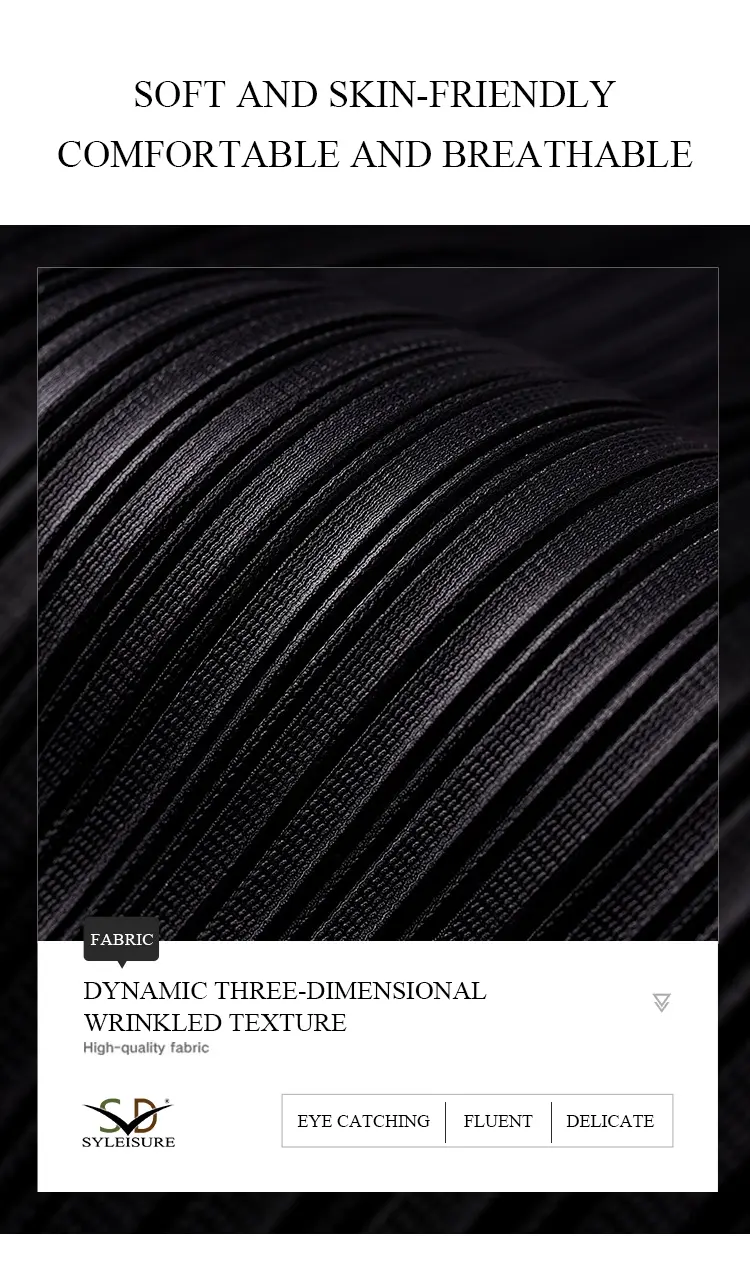 Women's Pleated Short - Sleeve Midi Dress (6)