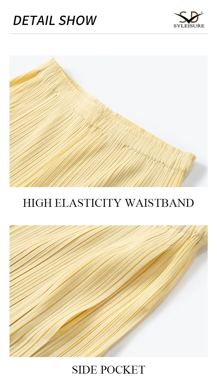 Pleated Wide - Leg Pants (5)