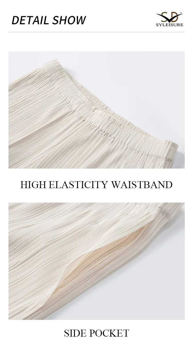 Pleated Cropped Pants (5)