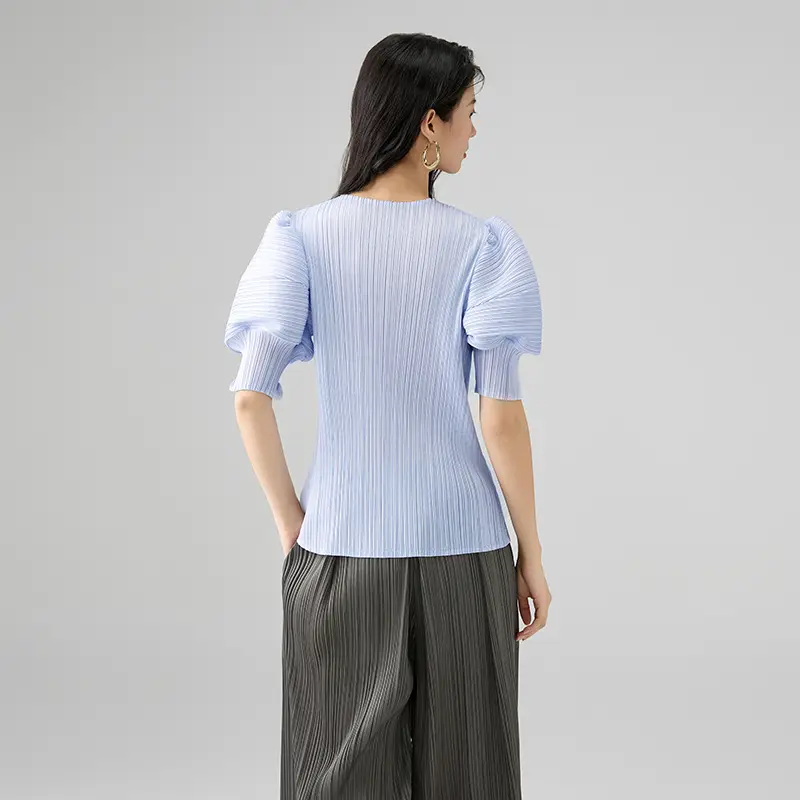 High Waist Pleated Wide Leg Pants (4).jpg