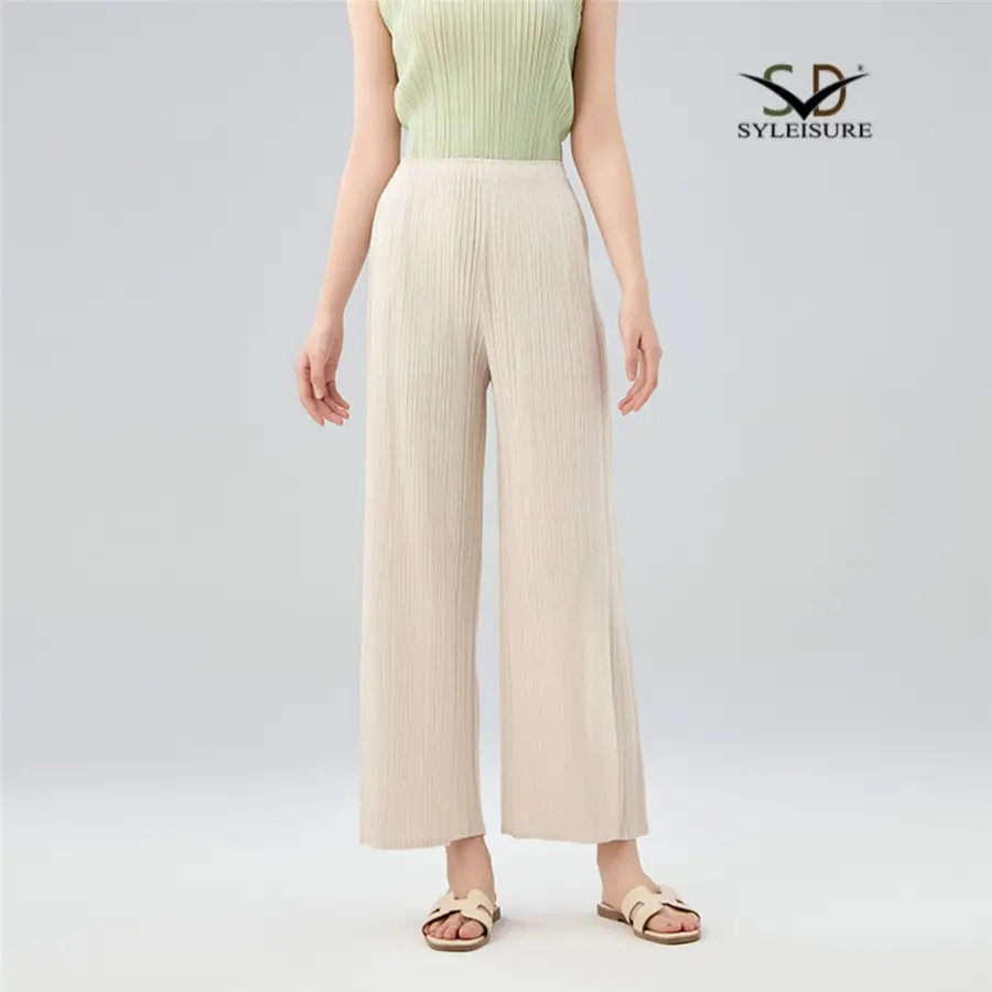 Women's Pleated Wide - Leg Pants (3).jpg