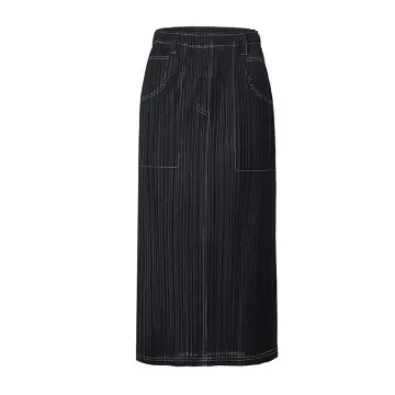 Women’s Pleated Midi Skirt – Elastic ...