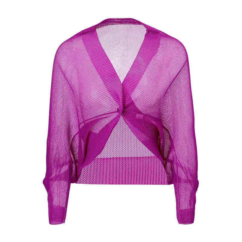 Sheer Pleated Bolero Shrug Cardigan (1).jpg