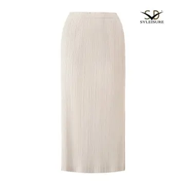 Women's Pleated Midi Skirt