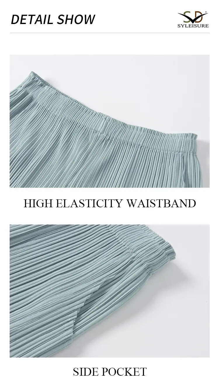 Women's Pleated Harem Pants (9)