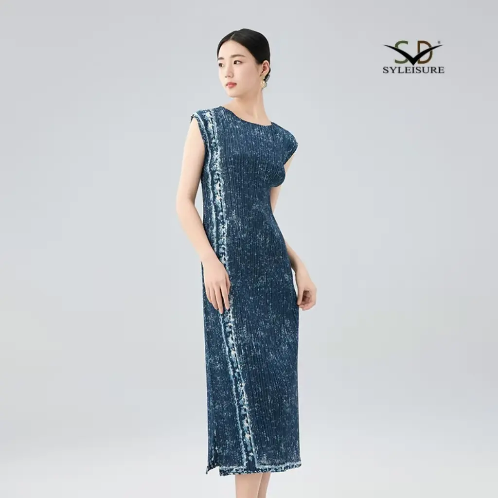 Women's Printed Sleeveless Midi Dress (3).jpg