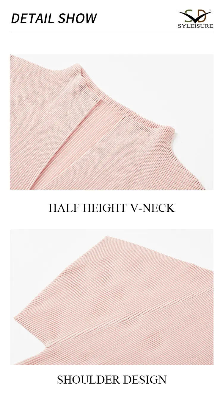 Women's Pleated Short - Sleeve V - Neck Top (9)