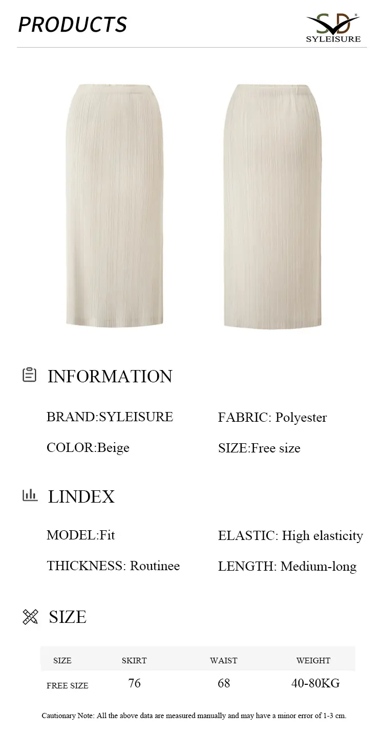 Pleated Midi Skirt  (4)