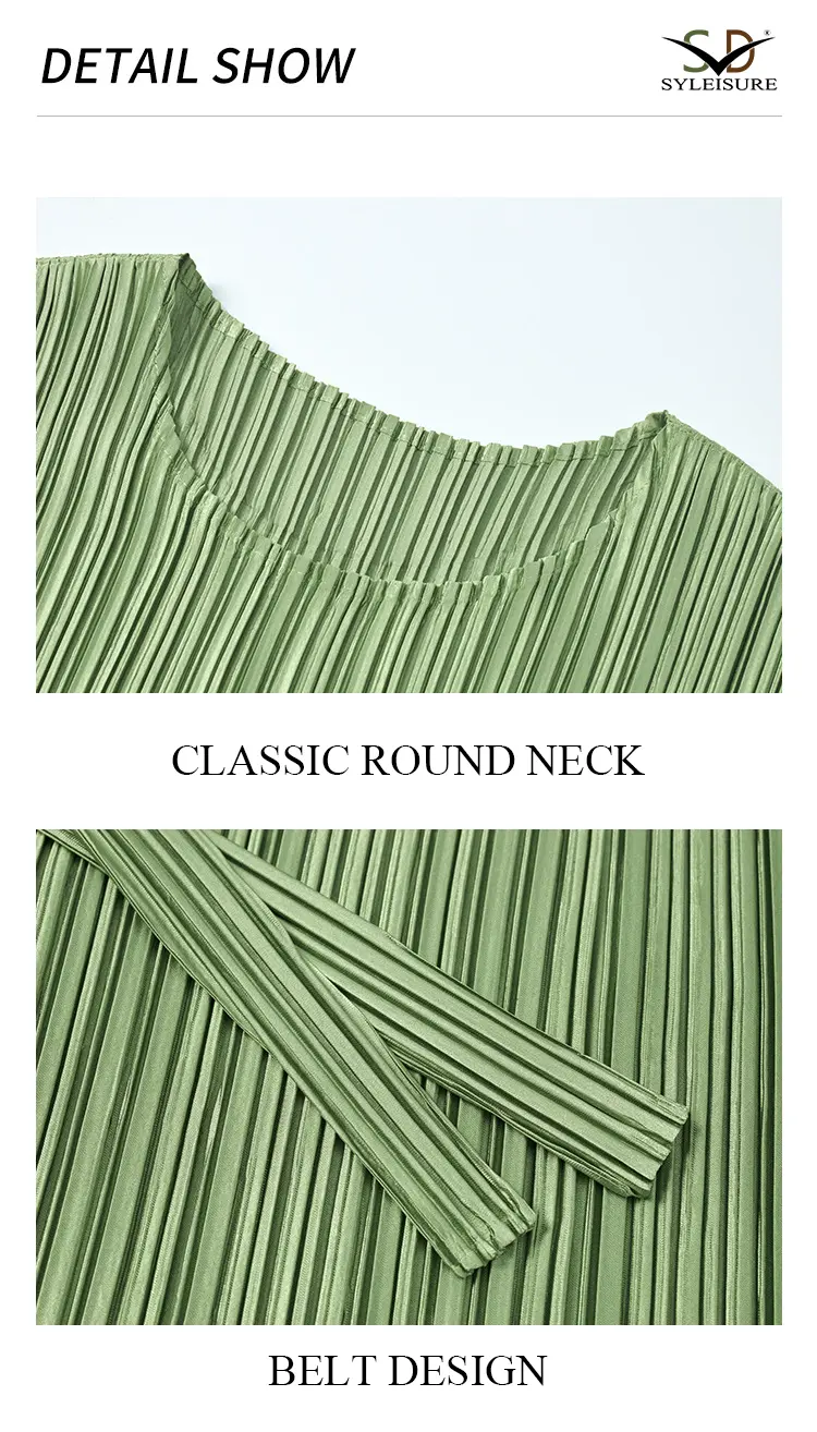 Sleeve Belted Dress (5)