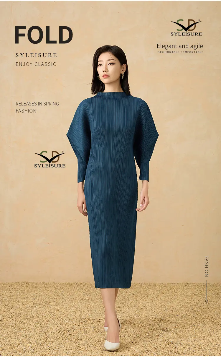 Loose Fit Midi Dress (5)