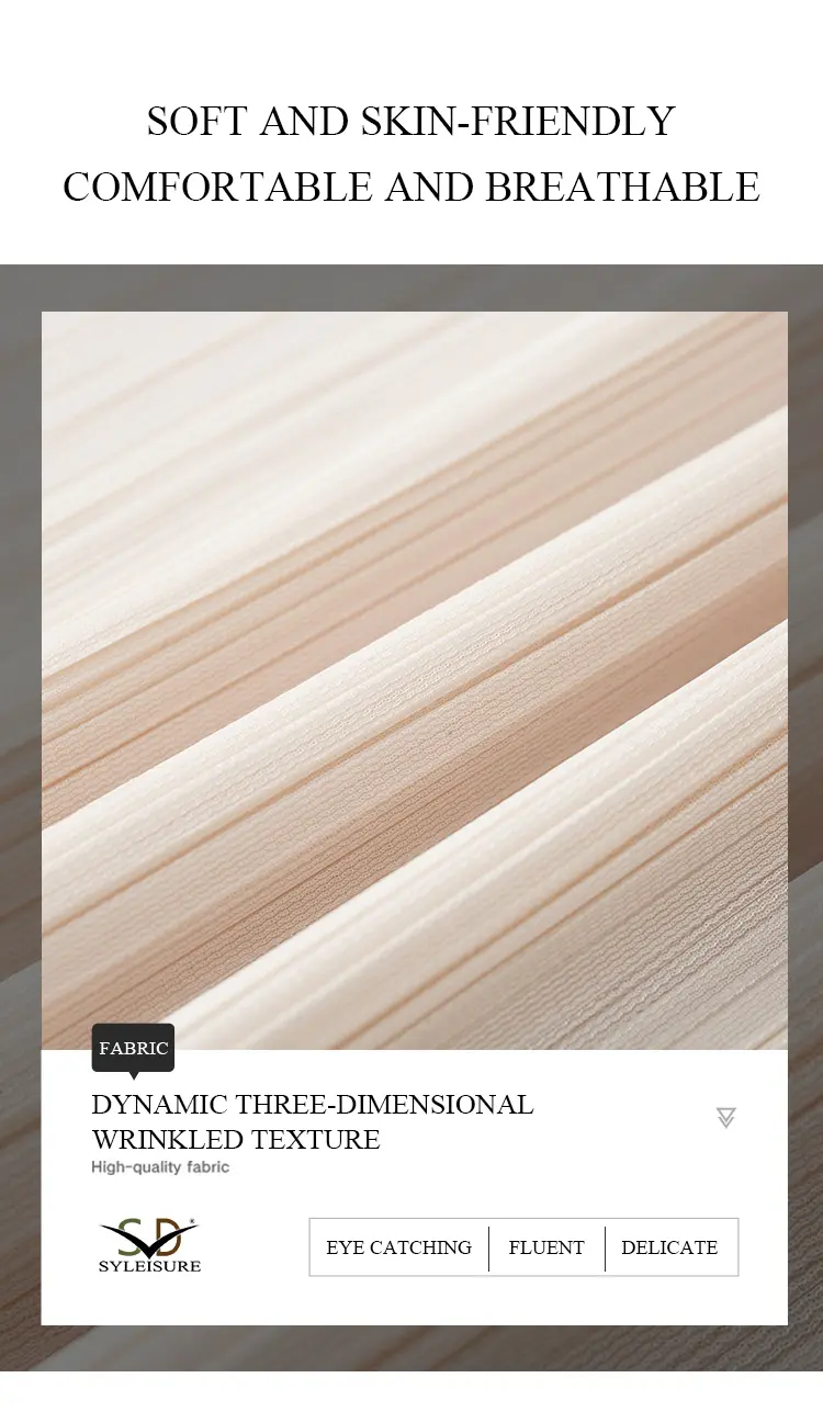 Women's Pleated Short - Sleeve Top (6)